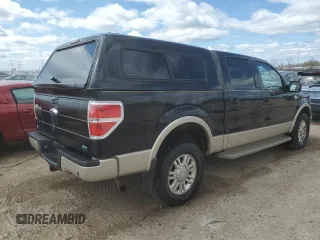 2010 Ford F-150 XL with VIN 1FTFW1EVXAKE36346, listed as a Copart auction lot 52574855 with 187,635 mi miles and Salvage Title. Bid and sale history available at DreamBid. Image 3.