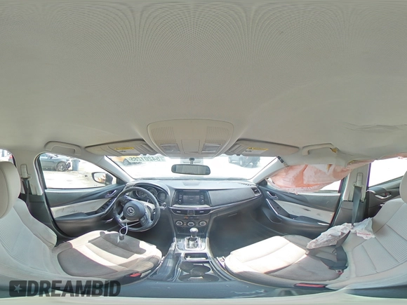 2015 Mazda 6 i Sport with VIN JM1GJ1U59F1219422, listed as a Copart auction lot 54201285 with 202,686 mi miles and Salvage Title. Bid and sale history available at DreamBid. Image 14.