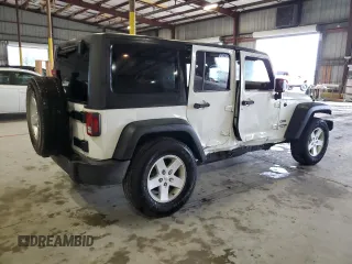 2018 Jeep Wrangler JK Unlimited Sport with VIN 1C4BJWDG7JL814436, listed as a Copart auction lot 45557095 with 67,755 mi miles and Salvage Title. Bid and sale history available at carsss.com. Image 3.