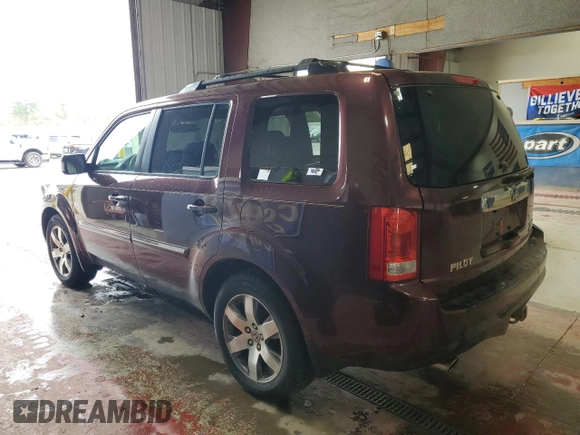 2013 Honda Pilot Touring with VIN 5FNYF4H97DB083879, listed as a Copart auction lot 55086935 with 189,389 mi miles and Clean Title. Bid and sale history available at carsss.com. Image 2.