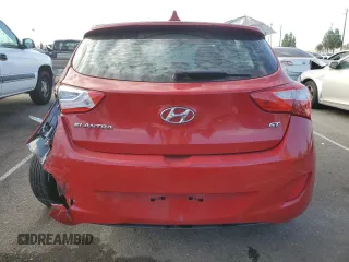 2013 Hyundai Elantra GT with VIN KMHD35LE5DU110100, listed as a Copart auction lot 77586544 with 112,422 mi miles and Salvage Title. Bid and sale history available at carsss.com. Image 6.