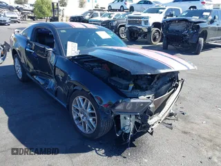 2012 Ford Mustang Premium with VIN 1ZVBP8AM8C5230247, listed as a IAAI auction lot 41721081 with 118,868 mi miles and . Bid and sale history available at DreamBid. Image 1.
