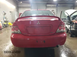 2005 Mitsubishi Lancer OZ-Rally with VIN JA3AJ86E45U026201, listed as a Copart auction lot 45873245 with 181,326 mi miles and Salvage Title. Bid and sale history available at carsss.com. Image 6.