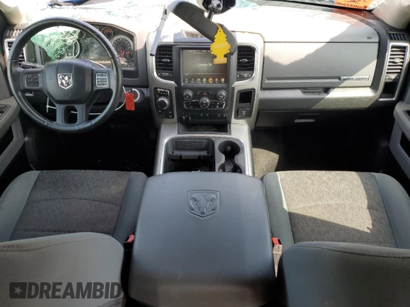 2017 Ram 1500 Big Horn with VIN 3C6RR7LT8HG511000, listed as a Copart auction lot 63986345 with 65,048 mi miles and Salvage title. Bid and sale history available at DreamBid. Image 8.