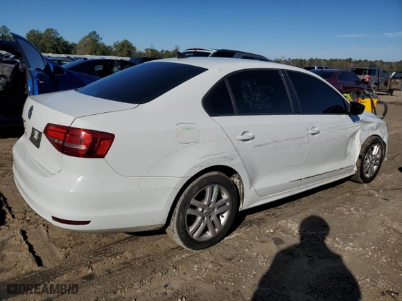 2015 Volkswagen Jetta Sedan 2.0L S with VIN 3VW2K7AJXFM226021, listed as a Copart auction lot 88328185 with 139,933 mi miles and Salvage Title. Bid and sale history available at carsss.com. Image 3.