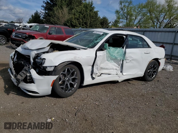 2017 Chrysler 300 S with VIN 2C3CCAGG2HH591697, listed as a Copart auction lot 53941535 with Not Provided miles and Salvage Title. Bid and sale history available at carsss.com. Image 1.