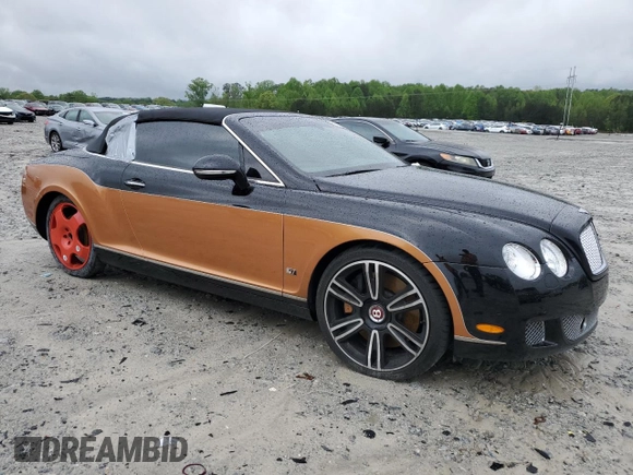 2010 Bentley Continental GT with VIN SCBDR3ZA2AC065164, listed as a Copart auction lot 51830035 with 81,088 mi miles and Salvage Title. Bid and sale history available at DreamBid. Image 4.