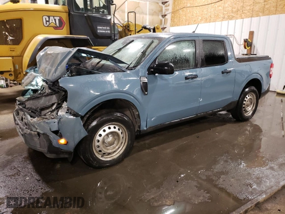 2023 Ford Maverick XL with VIN 3FTTW8F99PRA77573, listed as a Copart auction lot 48812435 with Not provided miles and Salvage title. Bid and sale history available at DreamBid. Image 1.