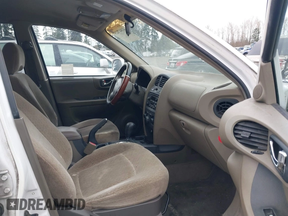 2004 Hyundai Santa Fe GLS with VIN KM8SC13D04U584320, listed as a IAAI auction lot 41847029 with 285,462 mi miles. Bid and sale history available at carsss.com. Image 5.