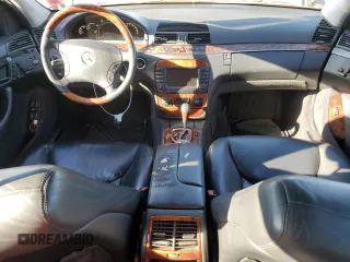 2004 Mercedes-Benz S-Class 5.0L with VIN WDBNG84J04A407348, listed as a Copart auction lot 80430614 with 160,172 mi miles and Salvage Title. Bid and sale history available at carsss.com. Image 8.