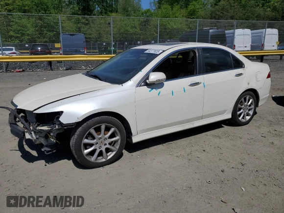 2006 Acura TSX Navi with VIN JH4CL96966C020306, listed as a Copart auction lot 54377925 with 220,301 mi miles and Salvage title. Bid and sale history available at DreamBid. Image 1.