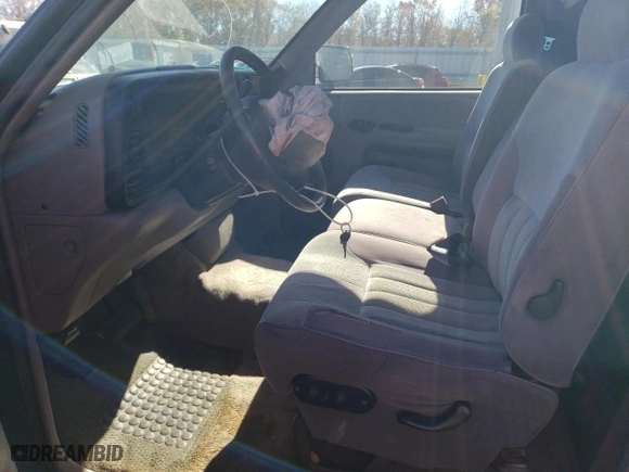 1996 Dodge Ram 1500 with VIN 1B7HC16Z5TS701809, listed as a Copart auction lot 79456624 with 114,557 mi miles and Salvage Title. Bid and sale history available at carsss.com. Image 7.