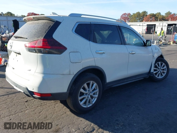 2019 Nissan Rogue SV with VIN KNMAT2MT7KP527457, listed as a IAAI auction lot 40711047 with 88,952 mi miles and . Bid and sale history available at DreamBid. Image 4.