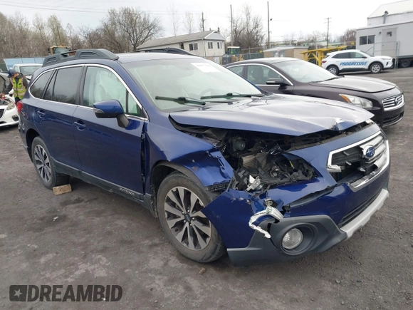 2015 Subaru Outback Limited with VIN 4S4BSBNC7F3323448, listed as a IAAI auction lot 41957344 with 121,034 mi miles and . Bid and sale history available at DreamBid. Image 1.