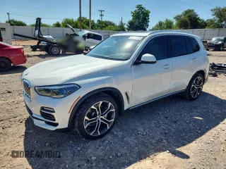 2020 BMW X5 sDrive40i with VIN 5UXCR4C06LLW63693, listed as a Copart auction lot 64216545 with 54,283 mi miles and Salvage title. Bid and sale history available at DreamBid. Image 1.