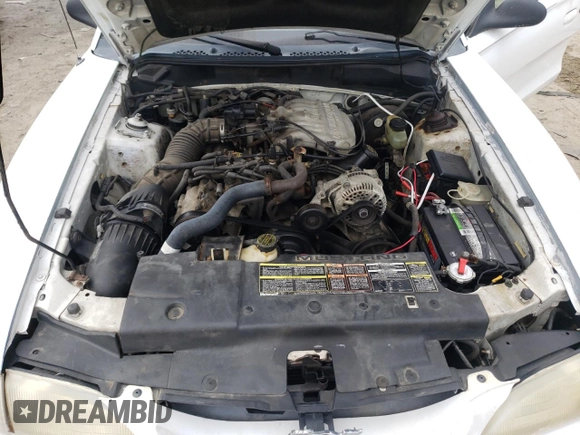 1995 Ford Mustang with VIN 1FALP4045SF181301, listed as a Copart auction lot 72989824 with 242,669 mi miles and Salvage Title. Bid and sale history available at carsss.com. Image 11.