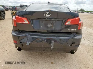2012 Lexus IS 250 with VIN JTHBF5C26C5166479, listed as a Copart auction lot 62152895 with 183,147 mi miles and Salvage title. Bid and sale history available at DreamBid. Image 6.