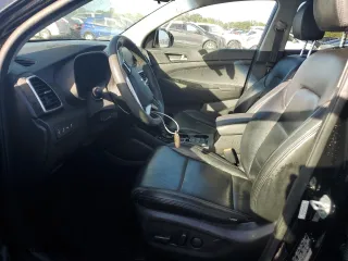 2019 Hyundai Tucson Night with VIN KM8J33AL4KU874459, listed as a Copart auction lot 74639184 with 89,684 mi miles and Non Repairable. Bid and sale history available at carsss.com. Image 7.