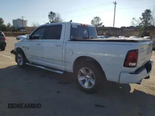 2016 Ram 1500 Sport with VIN 1C6RR6MT8GS414749, listed as a Copart auction lot 87182404 with 50,788 mi miles and Salvage Title. Bid and sale history available at carsss.com. Image 2.