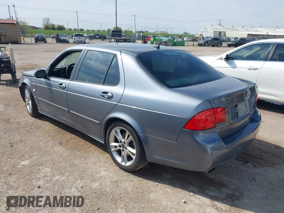 2007 Saab 9-5 Aero with VIN YS3EH49G973506272, listed as a IAAI auction lot 41891935 with 138,839 mi miles. Bid and sale history available at carsss.com. Image 3.