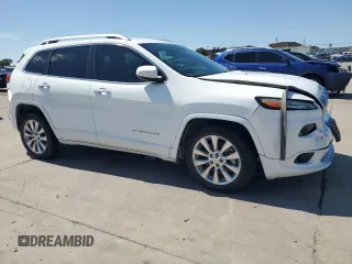 2016 Jeep Cherokee Overland with VIN 1C4PJLJS6GW303160, listed as a Copart auction lot 72262204 with 193,739 mi miles and Salvage title. Bid and sale history available at DreamBid. Image 4.