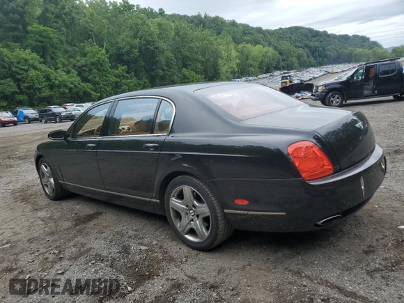 2006 Bentley Flying Spur with VIN SCBBR53W96C034864, listed as a Copart auction lot 62563695 with 54,995 mi miles and Salvage title. Bid and sale history available at DreamBid. Image 2.