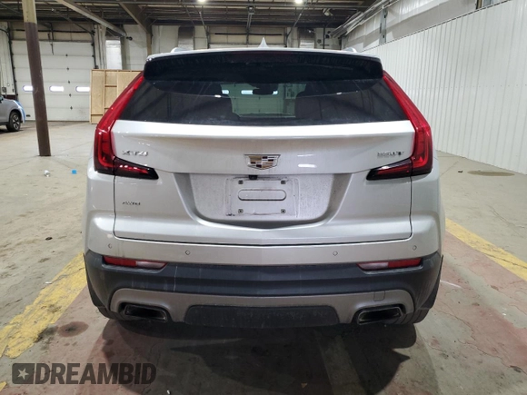 2020 Cadillac XT4 AWD Premium Luxury with VIN 1GYFZDR40LF055380, listed as a Copart auction lot 43933755 with 54,646 mi miles and Salvage Title. Bid and sale history available at DreamBid. Image 6.