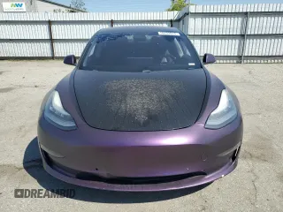2019 Tesla Model 3 Long Range with VIN 5YJ3E1EB0KF437418, listed as a Copart auction lot 50729915 with 105,148 mi miles and Salvage Title. Bid and sale history available at DreamBid. Image 5.