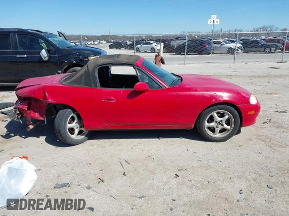 2001 Mazda MX-5 Miata z VIN JM1NB353910201434, wystawiony jako IAAI lot #41817576 z przebiegiem 209 104 mil mil oraz . Historia ofert i sprzedaży dostępna na DreamBid. Obrazek 13.