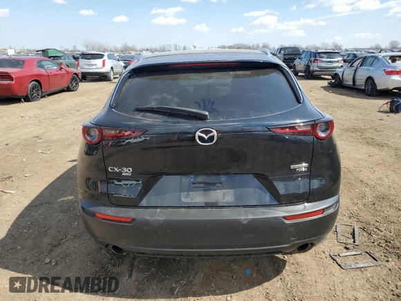 2022 Mazda CX-30 2.5 Turbo with VIN 3MVDMBAY1NM419435, listed as a Copart auction lot 50644675 with Not Provided miles and Salvage Title. Bid and sale history available at DreamBid. Image 6.