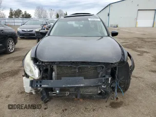 2011 Infiniti G25 x with VIN JN1DV6AR4BM652492, listed as a Copart auction lot 54680425 with 259,887 mi miles and Salvage Title. Bid and sale history available at DreamBid. Image 5.