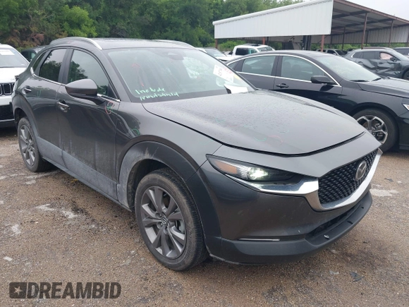 2025 Mazda CX-30 S Preferred with VIN 3MVDMBCM4SM752198, listed as a IAAI auction lot 42157348 with 10,168 mi miles and . Bid and sale history available at carsss.com. Image 1.