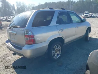 2005 Acura MDX Touring with VIN 2HNYD18925H532699, listed as a IAAI auction lot 41648795 with 318,775 mi miles. Bid and sale history available at carsss.com. Image 4.