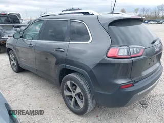 2019 Jeep Cherokee Limited with VIN 1C4PJLDB4KD479382, listed as a IAAI auction lot 42040293 with 104,533 mi miles and . Bid and sale history available at DreamBid. Image 3.