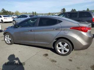 2013 Hyundai Elantra GLS with VIN 5NPDH4AE9DH268713, listed as a Copart auction lot 53203525 with 132,540 mi miles and Salvage title. Bid and sale history available at DreamBid. Image 2.