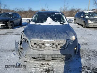 2020 Kia Sorento EX V6 with VIN 5XYPHDA57LG621081, listed as a Copart auction lot 43546465 with 107,182 mi miles and Salvage Title. Bid and sale history available at carsss.com. Image 5.
