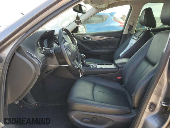 2015 Infiniti Q50 Premium with VIN JN1BV7AR6FM409737, listed as a Copart auction lot 53280395 with 65,963 mi miles and Salvage Title. Bid and sale history available at carsss.com. Image 7.