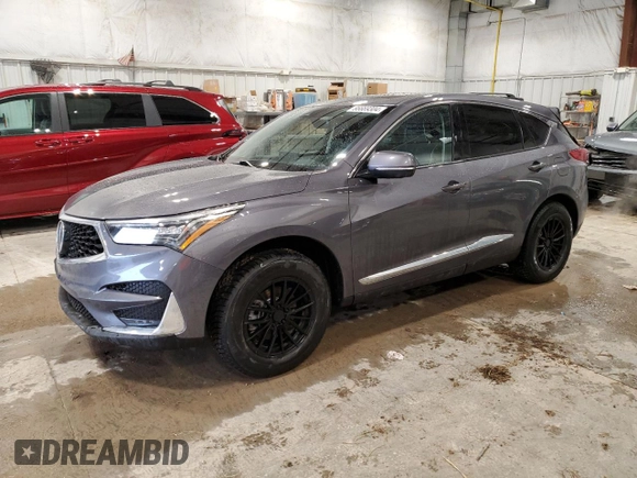 2021 Acura RDX w/Advance Package with VIN 5J8TC2H73ML045232, listed as a Copart auction lot 86669304 with 26,714 mi miles and Salvage Title. Bid and sale history available at carsss.com. Image 1.
