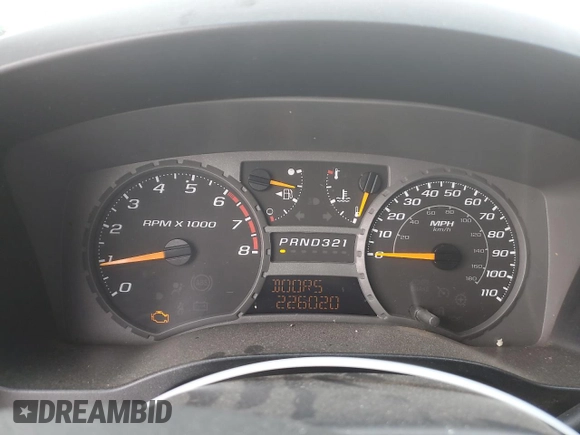 2005 GMC Canyon 1SC SLE Z85 z VIN 1GTCS136558144388, wystawiony jako Copart lot #56937735 z przebiegiem 226 020 mil mil oraz Szkoda całkowita • Salvage title. Historia ofert i sprzedaży dostępna na DreamBid. Obrazek 9.