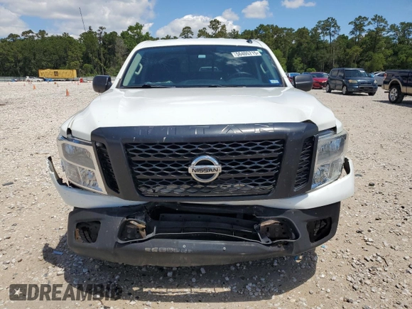 2019 Nissan Titan S with VIN 1N6AA1EK1KN502553, listed as a Copart auction lot 56405715 with 146,353 mi miles and Salvage title. Bid and sale history available at DreamBid. Image 5.