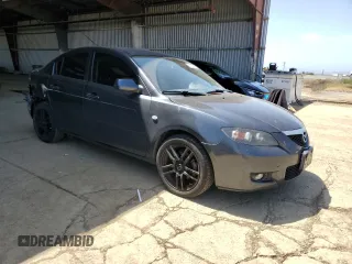 2008 Mazda 3 i Touring with VIN JM1BK32F281164278, listed as a Copart auction lot 53737655 with 154,321 mi miles and Salvage Title. Bid and sale history available at carsss.com. Image 4.