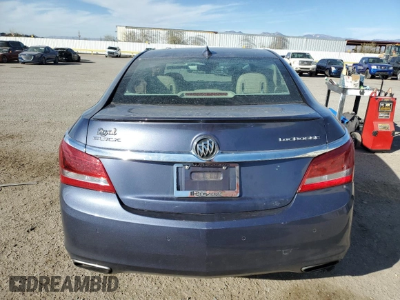 2015 Buick LaCrosse Leather with VIN 1G4GB5G31FF225549, listed as a Copart auction lot 44574225 with 47,127 mi miles and Salvage Title. Bid and sale history available at DreamBid. Image 6.
