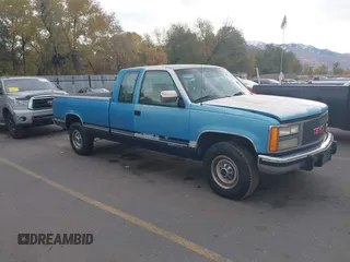 1993 GMC Sierra 1500 with VIN 1GTGC29N2PE564309, listed as a IAAI auction lot 40854317 with 112,341 mi miles and . Bid and sale history available at DreamBid. Image 1.