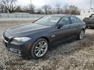 2015 BMW 5 Series 535i xDrive with VIN WBA5B3C55FD542668, listed as a Copart auction lot 50517125 with 169,562 mi miles and Clean Title. Bid and sale history available at carsss.com. Image 1.