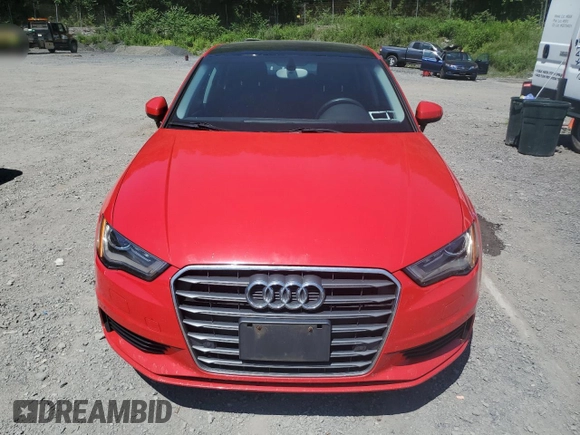 2015 Audi A3 Premium with VIN WAUACGFF2F1047403, listed as a Copart auction lot 62104235 with 91,397 mi miles and Salvage title. Bid and sale history available at DreamBid. Image 5.