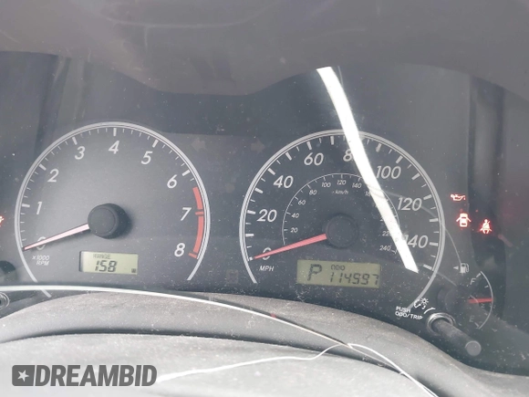 2010 Toyota Corolla with VIN 2T1BU4EE4AC479118, listed as a IAAI auction lot 41983300 with 114,997 mi miles and . Bid and sale history available at DreamBid. Image 7.