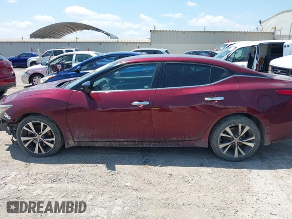 2017 Nissan Maxima SR with VIN 1N4AA6APXHC400339, listed as a IAAI auction lot 42479947 with 106,415 mi miles and . Bid and sale history available at DreamBid. Image 15.