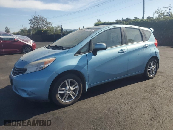 2014 Nissan Note S with VIN 3N1CE2CP4EL392433, listed as a Copart auction lot 53110475 with Not Provided miles and Clean Title. Bid and sale history available at DreamBid. Image 1.