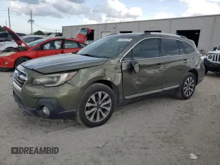 2018 Subaru Outback Touring z VIN 4S4BSATC1J3299606, wystawiony jako Copart lot #57420275 z przebiegiem 230 216 mil mil oraz Tytuł czysty. Historia ofert i sprzedaży dostępna na DreamBid. Obrazek 1.