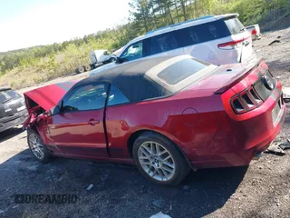 2014 Ford Mustang V6 with VIN 1ZVBP8EM0E5276555, listed as a IAAI auction lot 41995485 with 77,141 mi miles. Bid and sale history available at carsss.com. Image 15.